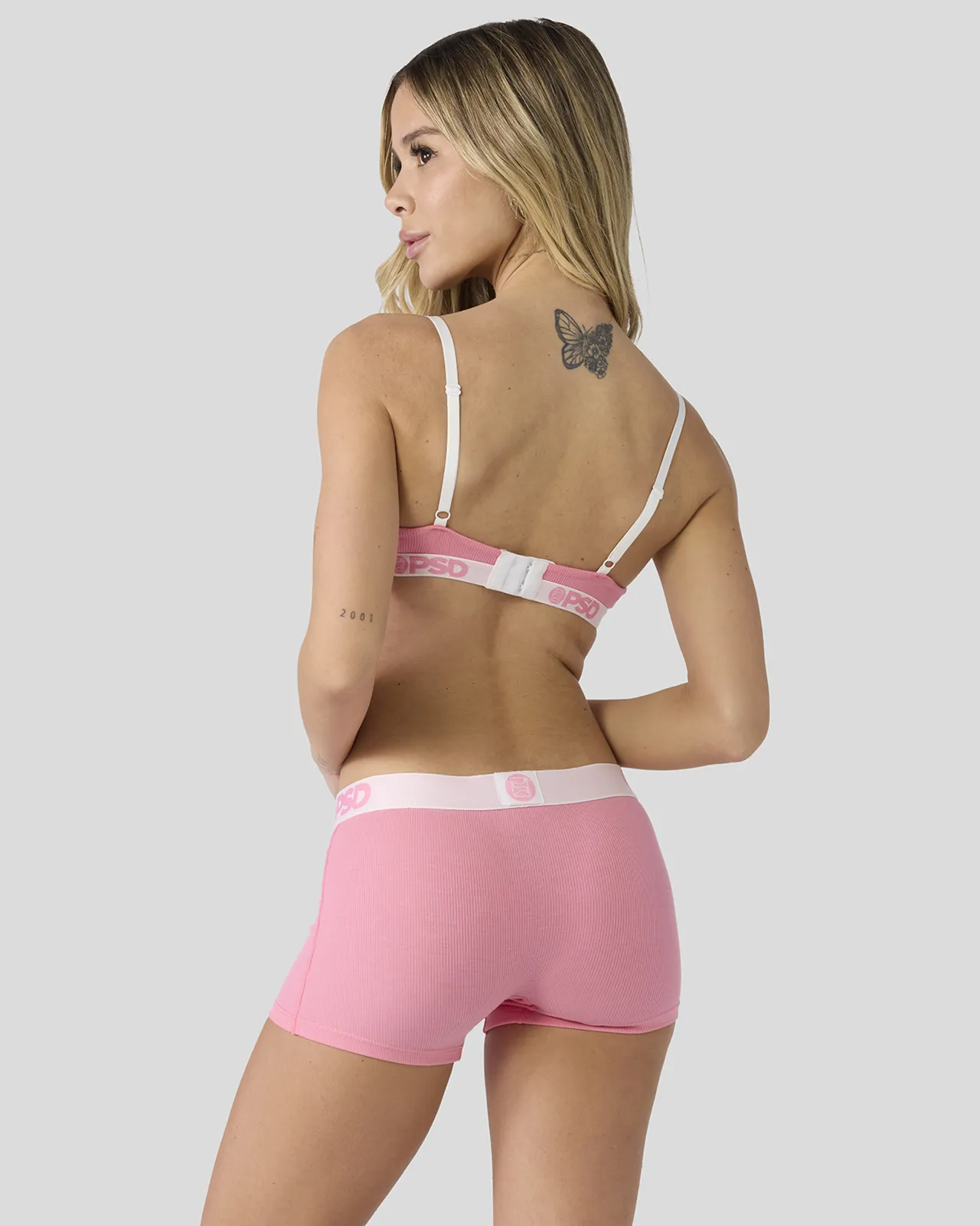 Ribbed - Baby Pink - Image 4