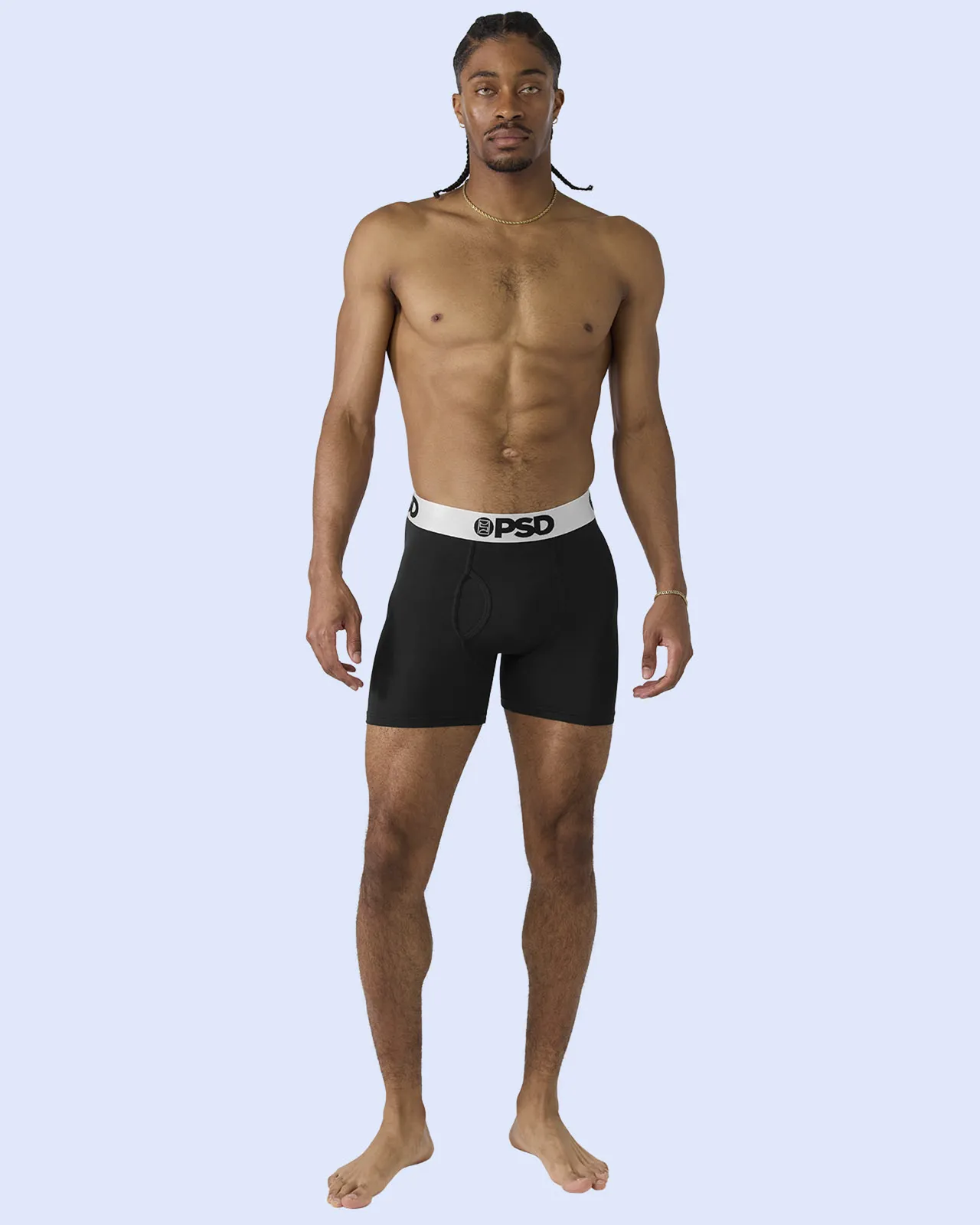 Luxe Modal - Black Silver - Image 2