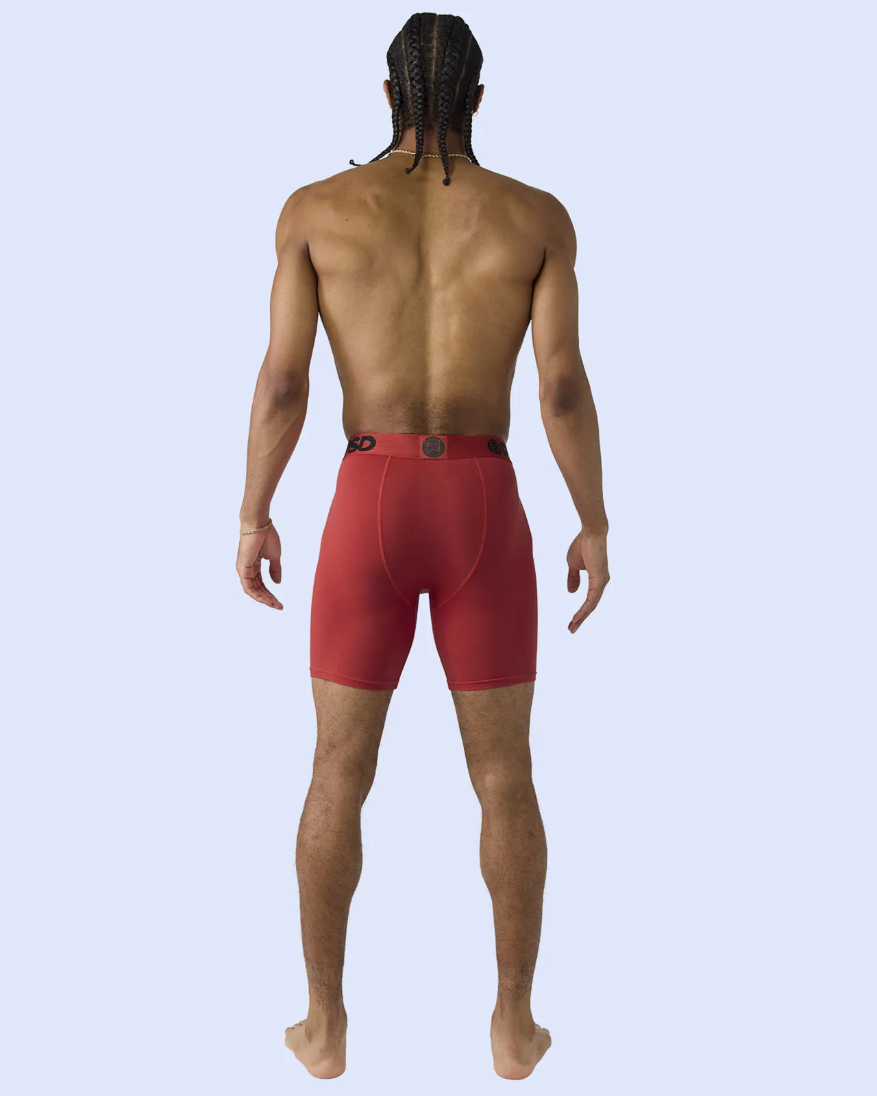 Luxe Modal - Metallic Red - Image 3